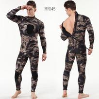 3MM Camouflage Neoprene One-Piece Wetsuit for Surfing & Diving M