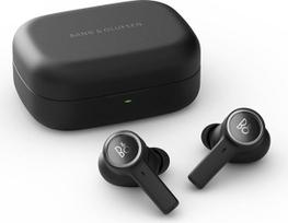 "Bang & Olufsen Beocom EX UC" belaidės "Bluetooth" aktyvaus triukšmo slopinimo vidinės ausinės, 6 mikrofonai, 28 valandų baterijos veikimo laikas, darbo ausinės + USB-C kabelis, įkrovimo dėžutė, jungtis - juodos spalvos