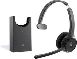 "Cisco" ausinės 721 | "Bluetooth" mono ausinės | "Webex" mygtukas | USB-A HD adapteris | įkrovimo stotelė | minkštas dėklas | 1 metų garantija (HS-WL-721-BUNAS-C)