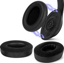 "Geekria Snap Ear Pads" ausinių pagalvėlių keitimo rinkinys "Beats Studio Pro" ausinėms, magnetinis lengvai keičiamas ausinių pagalvėlių keitimas per kelias sekundes, ausų kaušelių remonto dalys (baltyminė oda ir veliūras)