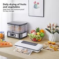 220V 5Trays Food Dryer Dehydrator Household Food Dehydrator with Digital Timer And Temperature Control for Fruit Vegetable Meat Beef