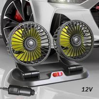 12V Bortinis Automobilinis Ventiliatorius Aušinantis Automobilinis Ventiliatorius Dvigalvis Automobilinis Ventiliatorius Reguliuojamas Automobilinis Aušintuvas Ventiliatorius Automobilinis Ventiliatorius
