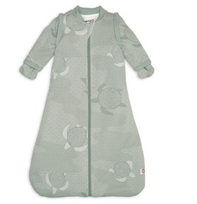 Lodger Hopper Matcha Turtle Sleeping Bag with Removable Sleeves 50/62 Green