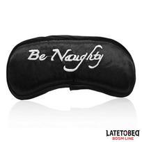 LateToBed BDSM Line Satin Blindfold Be Naughty