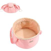 Lazy Person's Large Capacity Cosmetic Storage Drawstring Bag – Portable Travel Toiletry Organizer