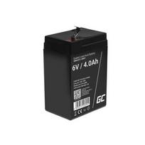 GREEN CELL Battery AGM 6V 4.0 Ah