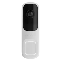 Ajax DoorBell išmanusis durų skambutis su PIR sensoriumi ir AI, baltas
