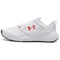 Under Armour Charged Commit 4 White Red Men Sneakers Distant-Grey 3026017-103 44