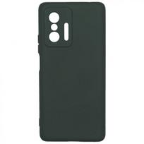 Evelatus Xiaomi Xiaomi 11T / 11T Pro Nano silikoninis dėklas, minkštas lietimui TPU, tamsiai žalias