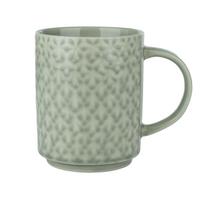 Puodelis AURORA PATTERN GLOSSY GLAZE, pilkos sp., 460 ml, 1 vnt