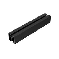 Saulės modulių konstrukcijos aliuminio profilis KENO K-01-2400-CZ, juoda sp., 2400mm