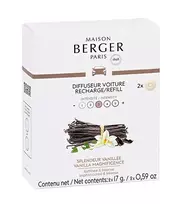 Maison Berger Paris - Automobilių difuzoriaus užpildas Vanilla Magnificence (Automobilių difuzoriaus užpildas) 2 vnt.