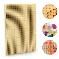 MASTERKIDZ Kūrybinis mokslas STEM Sieninė lenta + tvirtinimo plokštė 120x80cm