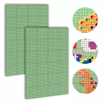 MASTERKIDZ Sieninis skydas "Science Creative STEM Board" Lauko lenta 2 vnt.