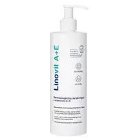 LINOVIT_A+E dermatologinis prausimosi gelis su vitaminais A+E 400ml