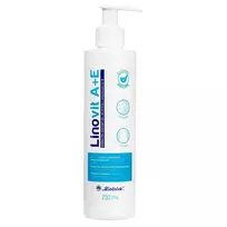 LINOVIT_A+E dermatologinis prausimosi gelis su vitaminais A+E 250ml