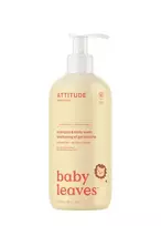 Attitude - Children´s body soap and shampoo with the scent of pear juice Baby Leaves (Shampoo & Body Wash) 473 ml