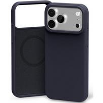 Tamsiai mėlynas dėklas "Mercury Pure Magsafe Silicon Case" telefonui Apple iPhone 17 Pro Max