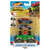 Hot Wheels - Monster Trucks automodelių rinkinys - 3 vnt.