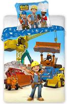 Vaikiškas patalynės komplektas Bob the Builder 100x135, 2 dalių