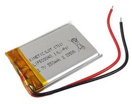 Akumuliatorius Kinetic Li-Pol 550mAh 3.7V