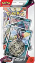 Kolekcinės kortelės Pokémon TCG: Scarlet & Violet – Obsidian Flames Premium Checklane, įv. rūšių