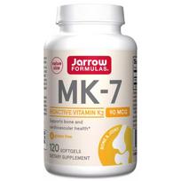Jarrow Formulas Vitaminas K2 MK-7 90 mcg – 120 kapsulių
