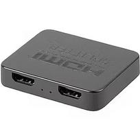 Lanberg Splitter video HDMI- 2x HDMI 4K + port USB-C czarny SPV-HDMI-1002