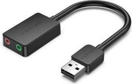 SOUND CARD USB 2-PORT/0.15M CDYB0 VENTION CDYB0 | 6922794761063