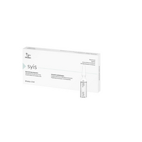 SYIS REVITALIZING AMPOULES veido odą regeneruojančios ampulės su glikolio rūgštimis, 10 ampulių po 3 ml.