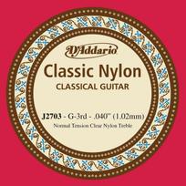 Styga klasikinei gitarai D'Addario Classic NT J2703 0.040