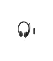 Lenovo Wired VoIP Headset 5000 (Teams) | Built-in microphone | USB Type-A, USB Type-C | Black