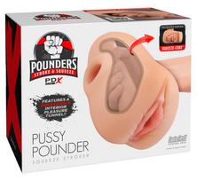 Pdx Plus pdxp Pussy Pounder Sqeeze Stro realistiškas masturbatorius