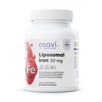 Osavi Liposomal Iron 20 mg Maisto papildas Liposominė geležis, 60 kapsulių