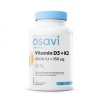 Osavi Vitamin D3 + K2, 4000IU + 150 mcg Maisto papildas, 120 kapsulių