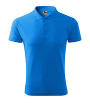 Vyriški Polo Marškinėliai PIQUE Snorkel blue, 200 g/m²