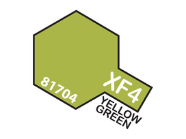 Tamiya - XF-4 Yellow green akriliniai dažai, 10ml
