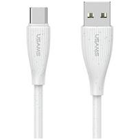 USAMS Green Series cable SJ714 18W 3A USB-A to USB-C, 1m, white