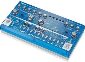 Behringer TD-3-BB Syntezator linii basowej niebieski przeźroczysty