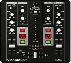 Behringer VMX100USB audio mixer 2 channels Black
