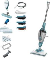 Black+Decker Black & Decker BHSM1610DSM Portable steam cleaner 0.5 L 1600 W Aqua colour, White