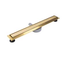 REA-G2703 - Nutekamasis latakas NEOX PRO 80 cm nerūdijančio plieno/šlifuoto aukso