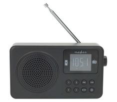 Nedis RDFM2225BK - FM radijas 2W/5V 1900 mAh