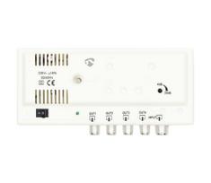 Nedis SAMP42244WT - 4 juostų antenos stiprintuvas