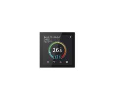 Įleidžiamas termostatas 230 V, juodas, su Wi-Fi (Tuya)