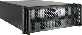 Intellinet Inter-Tech IPC 4U-4129L Rack Metallic, Silver