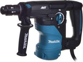 Makita HR3012FCWJ rotary hammer SDS-Plus 3,9J 1050W AVT MAKPAC Black, Blue