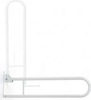 Reha Fund Toilet handrail, bathroom hinged handle White