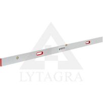 Liniuotė su gulsčiuku tinkavimo darbams 100 cm. 29C041