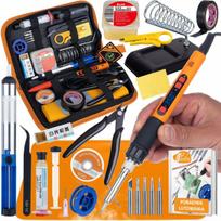 Lituoklis Rosfix Set Pro 80W LCD – Daugiatikslis, Temperatūra 180–500°C, ESD Komplektas